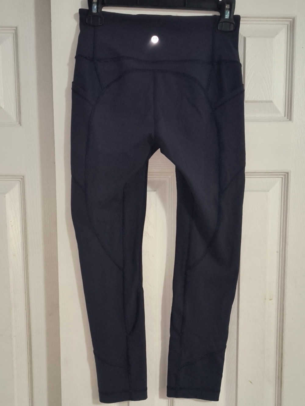 Lululemon All The Right Places Crop II Deep Indigo Size 6 - Picture 4 of 6